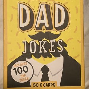 New in Package Dad Jokes Cards , 50 cards, Ages 8+
